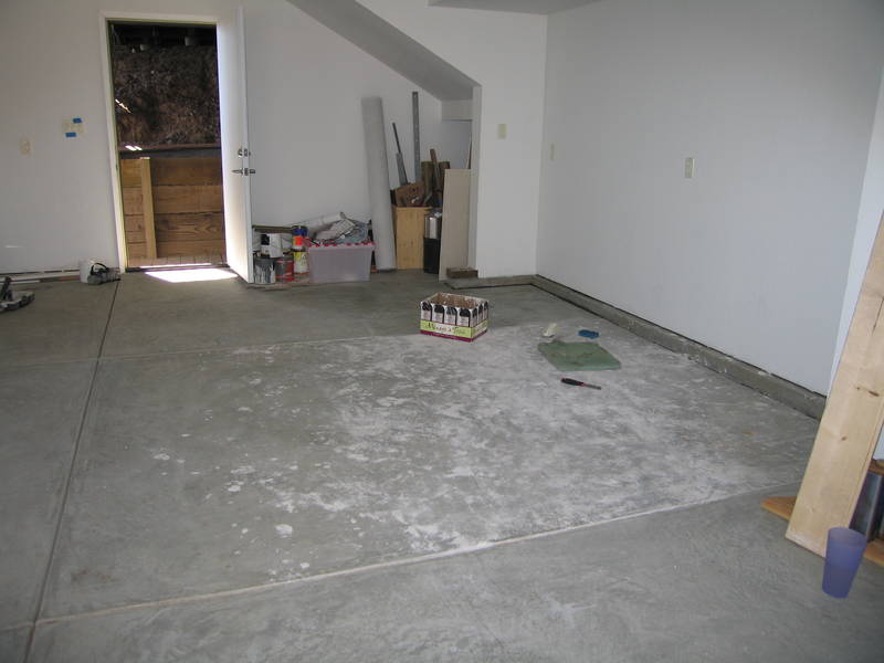 "De-splopping" the garage...